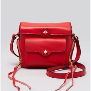 Crossbody bag - REBECCA MINKOFF-red camera bag- like new- with original dust bag